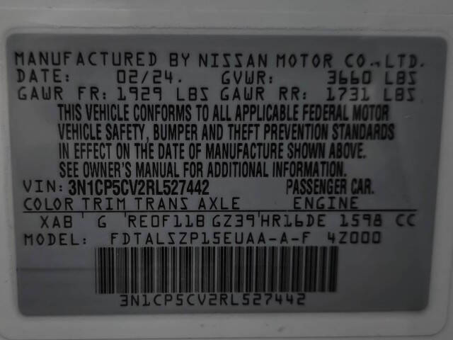 2024 Nissan Kicks SV