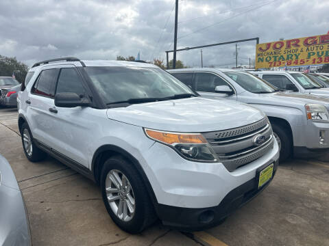 2015 Ford Explorer for sale at JORGE'S MECHANIC SHOP & AUTO SALES in Houston TX