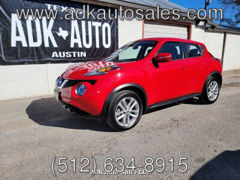 2016 Nissan JUKE for sale at ADK AUTO SALES LLC in Austin TX