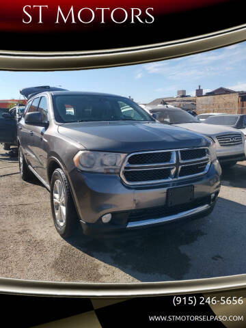 2011 Dodge Durango for sale at ST Motors in El Paso TX