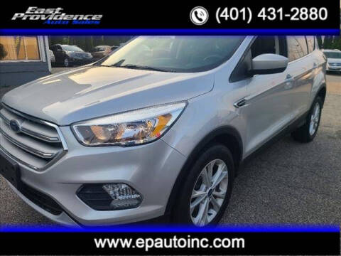 2018 Ford Escape for sale at East Providence Auto Sales in East Providence RI