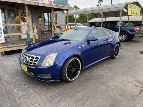 2013 Cadillac CTS for sale at Texas 1 Auto Finance in Kemah TX