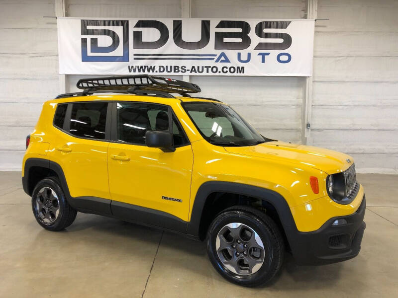 2018 Jeep Renegade for sale at DUBS AUTO LLC in Clearfield UT