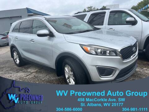 2016 Kia Sorento for sale at WV PREOWNED AUTO GROUP in Saint Albans WV