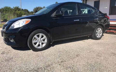 2014 Nissan Versa for sale at P & A AUTO SALES in Houston TX