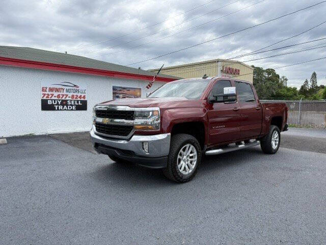 Red 2017 Chevrolet Silverado 1500 LT 1