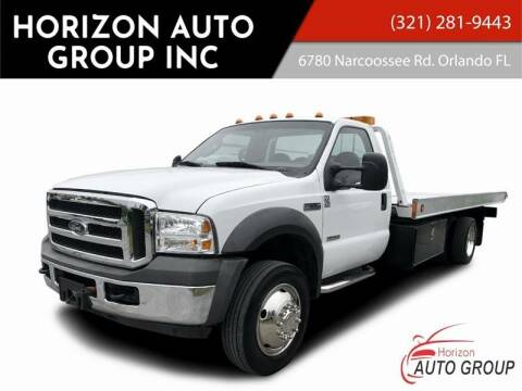 2007 Ford F-550 Super Duty for sale at HORIZON AUTO GROUP INC in Orlando FL
