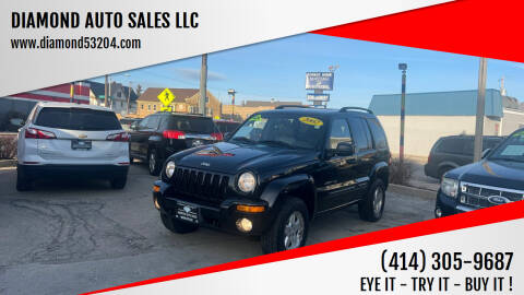 2002 Jeep Liberty for sale at DIAMOND AUTO SALES LLC in Milwaukee WI