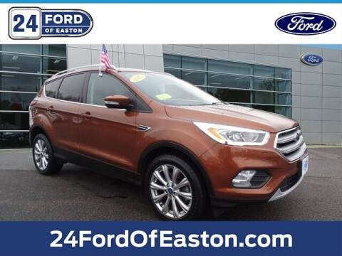2017 Ford Escape for sale at 24 Ford of Easton in South Easton MA