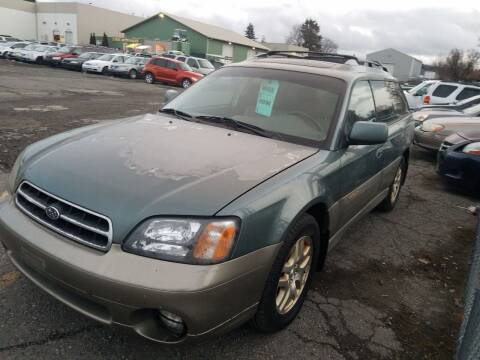 2001 Subaru Outback for sale at 2 Way Auto Sales in Spokane WA