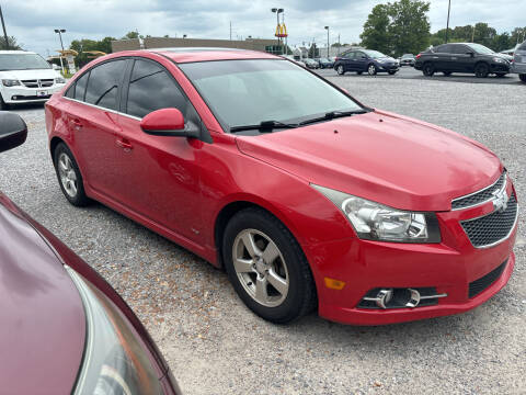 2013 Chevrolet Cruze for sale at McCully's Automotive - Under $10,000 in Benton KY