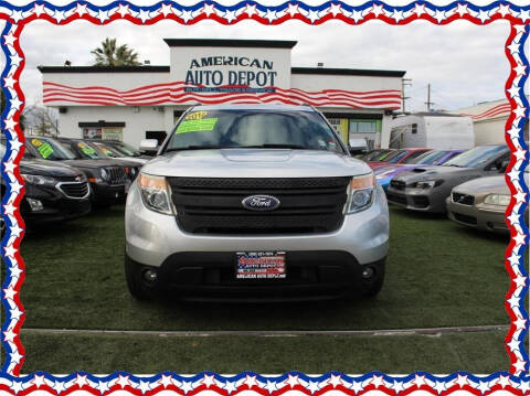2012 Ford Explorer for sale at American Auto Depot in Modesto CA