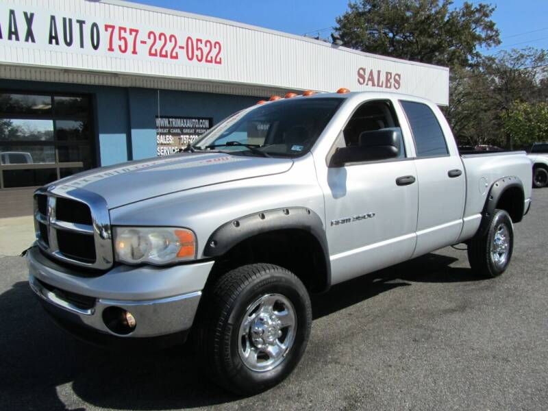 2003 Dodge Ram Pickup 3500 for sale at Trimax Auto Group in Norfolk VA