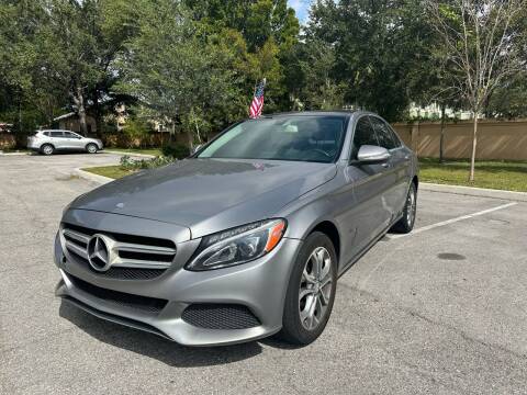 2015 Mercedes-Benz C-Class for sale at Auto Summit in Hollywood FL