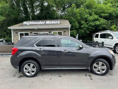 2013 Chevrolet Equinox for sale at Highlander Motors in Radford VA