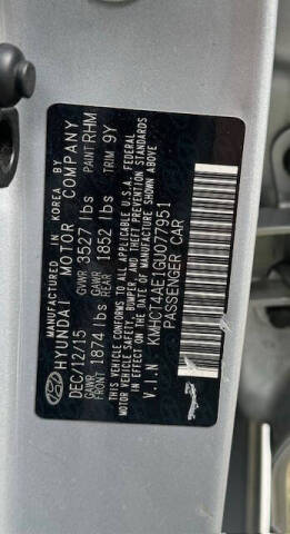 2016 Hyundai Accent SE