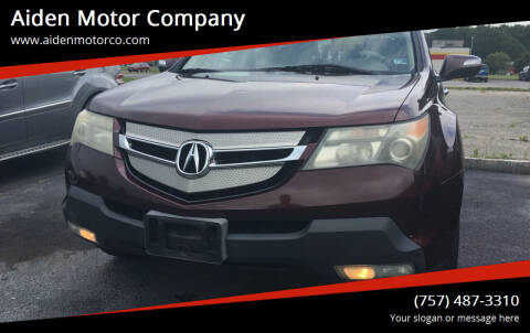 2007 Acura MDX for sale at Aiden Motor Company in Portsmouth VA