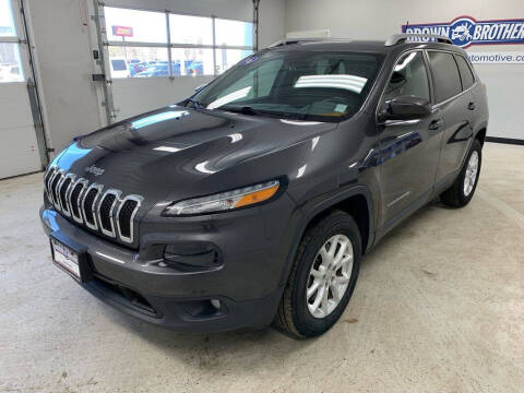 2016 Jeep Cherokee for sale at Brown Brothers Automotive Sales And Service LLC in Hudson Falls NY