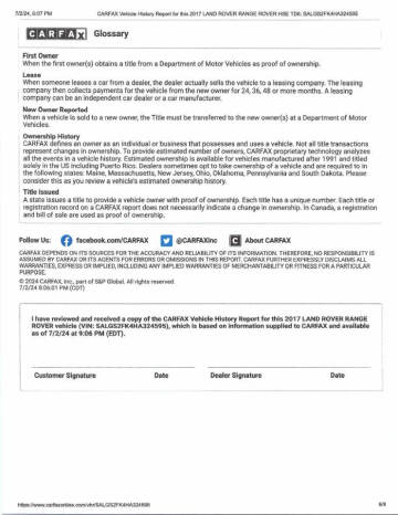 2017 Land Rover Range Rover HSE Td6