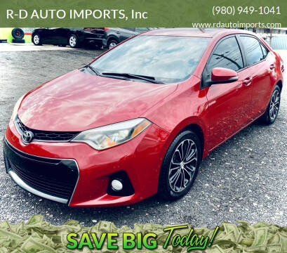 2014 Toyota Corolla for sale at R-D AUTO IMPORTS, Inc in Charlotte NC