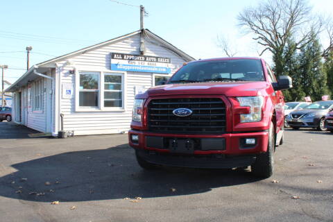 2015 Ford F-150 for sale at All Approved Auto Sales in Burlington NJ