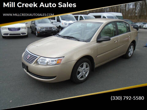 2007 Saturn Ion for sale at Mill Creek Auto Sales in Youngstown OH