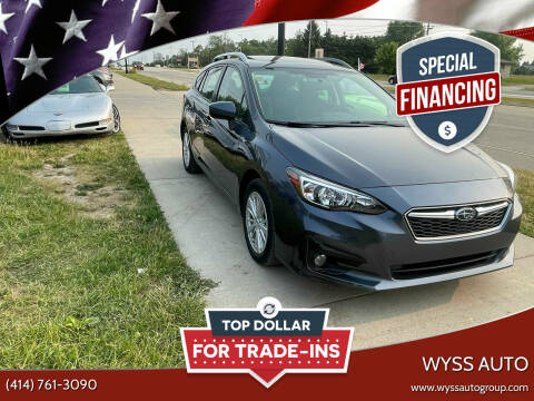 2017 Subaru Impreza for sale at Wyss Auto in Oak Creek WI