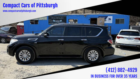 2017 Nissan Armada for sale at Compact Cars of Pittsburgh in Pittsburgh PA