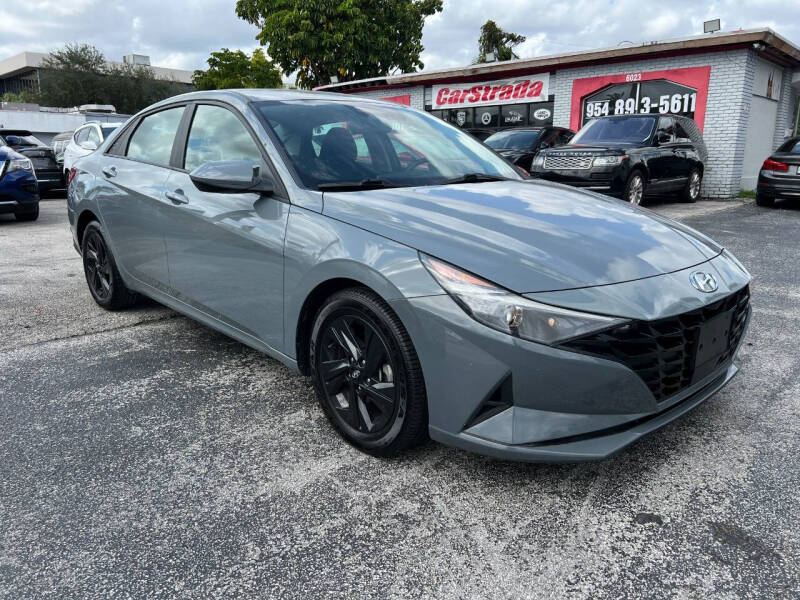 2021 Hyundai Elantra for sale at CARSTRADA in Hollywood FL
