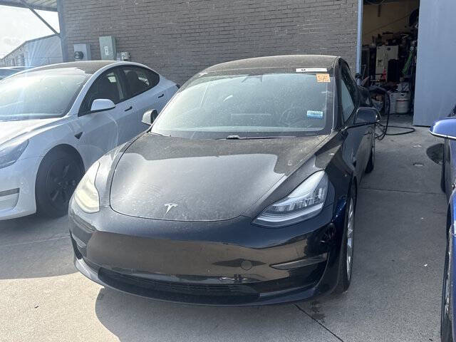 Black 2021 Tesla Model 3 Standard Range Plus Standard Range Plus 4dr Sedan 2