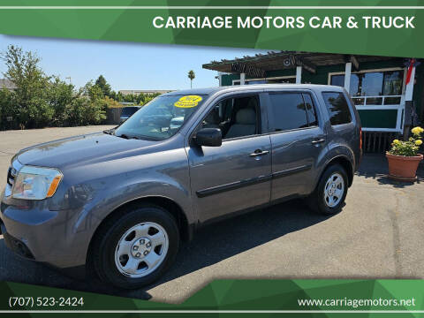 2014 Honda Pilot for sale at Carriage Motors Car & Truck in Santa Rosa CA