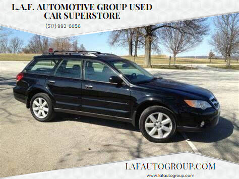 2009 Subaru Outback for sale at L.A.F. Automotive Group Used Car Superstore in Lansing MI