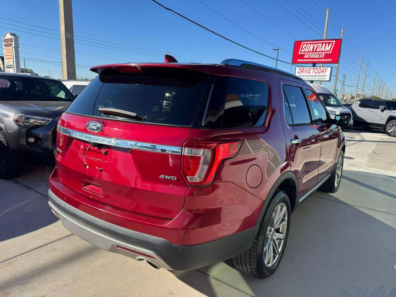 2017 Ford Explorer for sale at Sonydam Auto Sales Orlando in Orlando, FL