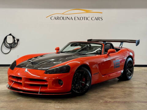 2005 Dodge Viper for sale at Carolina Exotic Cars & Consignment Center in Raleigh NC