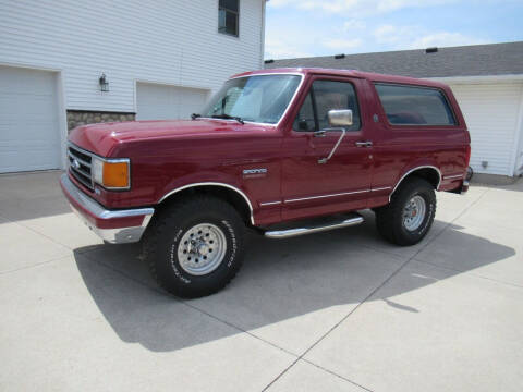 1991 Ford Bronco for sale at OLSON AUTO EXCHANGE LLC in Stoughton WI
