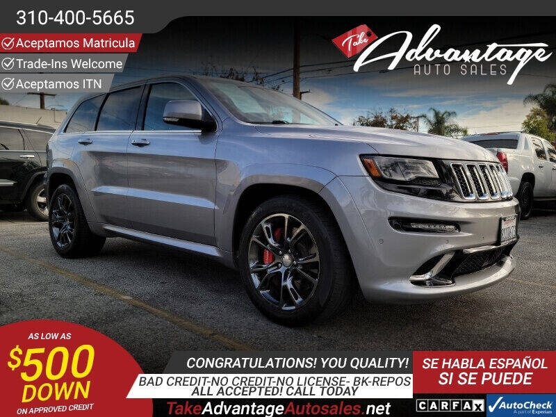 2015 Jeep Grand Cherokee for sale at ADVANTAGE AUTO SALES INC in Bell CA