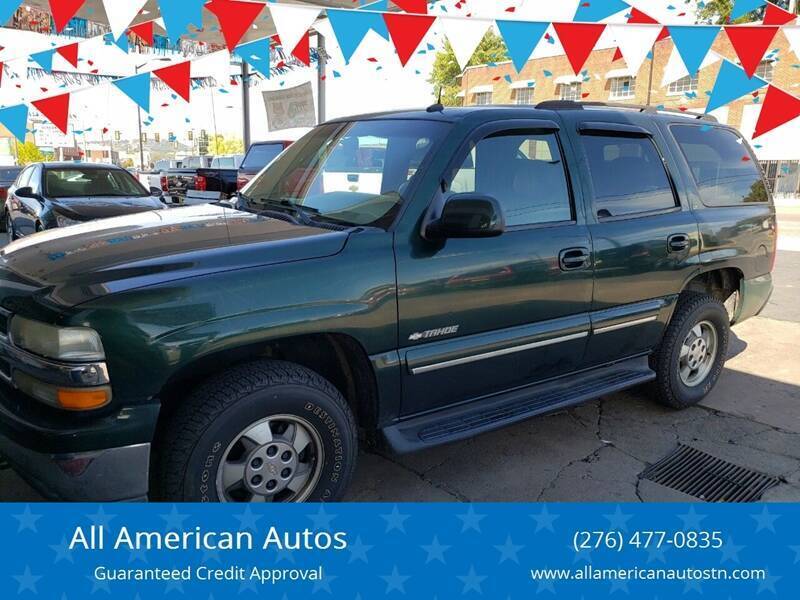 2003 Chevrolet Tahoe for sale at All American Autos in Kingsport TN