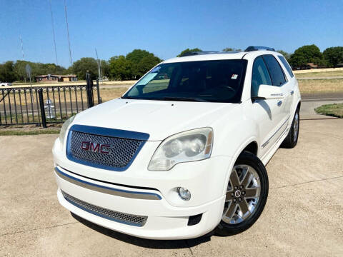 2012 GMC Acadia for sale at Texas Luxury Auto in Cedar Hill TX