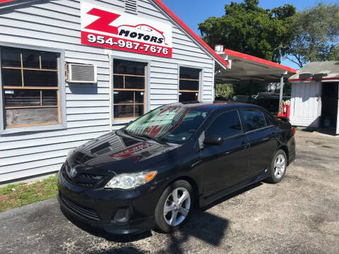 2013 Toyota Corolla for sale at Z Motors in North Lauderdale FL