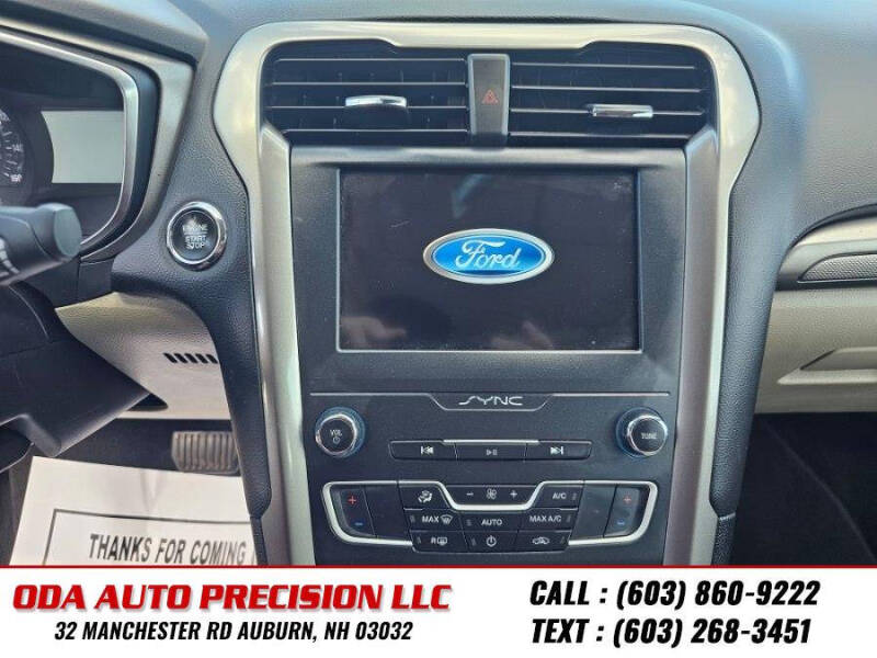 2019 Ford Fusion SE