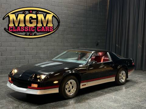 1985 Chevrolet Camaro for sale at MGM CLASSIC CARS in Addison IL