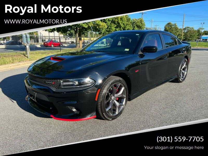 2019 Dodge Charger for sale at Royal Motors in Hyattsville MD