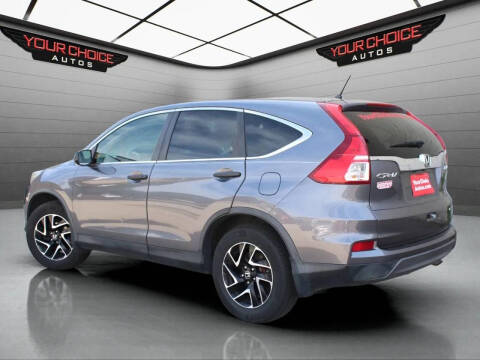 2016 Honda CR-V SE