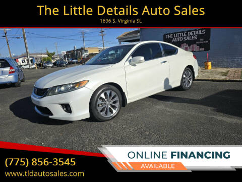 2013 Honda Accord for sale at The Little Details Auto Sales in Reno NV