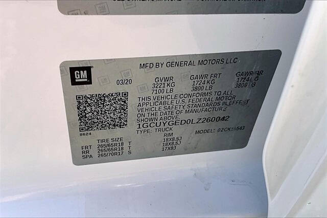 2020 Chevrolet Silverado 1500