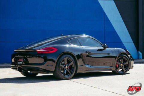 2016 Porsche Cayman Black Edition