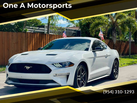 2018 Ford Mustang EcoBoost Premium