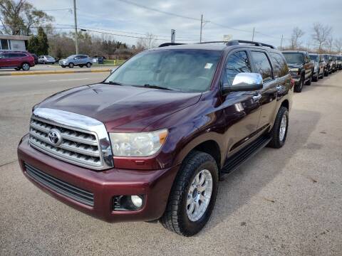 2008 Toyota Sequoia for sale at GLOBAL AUTOMOTIVE in Grayslake IL