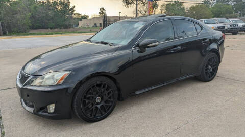2010 Lexus IS 250 for sale at Gocarguys.com in Houston TX