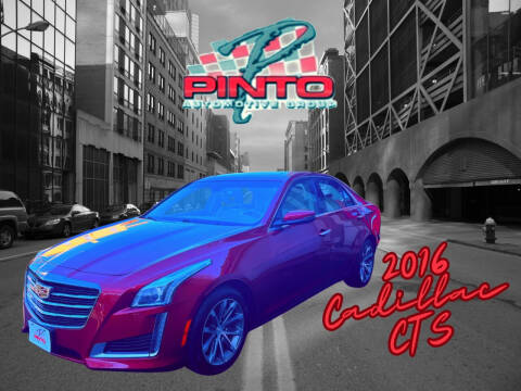 2016 Cadillac CTS for sale at Pinto Automotive Group in Trenton NJ